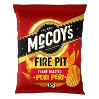 702407 - 702410_McCoy's Fire Pit Flame Roasted Peri Peri Crisps 45g _709199_WK331