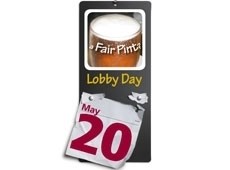 Fair Pint: lobby day for MPs