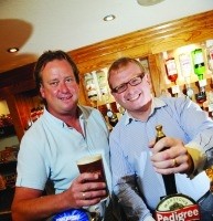 Two more MPs pull pints at their local pub to support the 'MPs in pubs campaign'