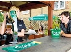 Carlsberg: dropped from Enterprise pubs