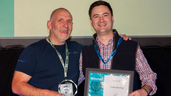 Luke Herman Crafty Brewing SIBA Award (1)