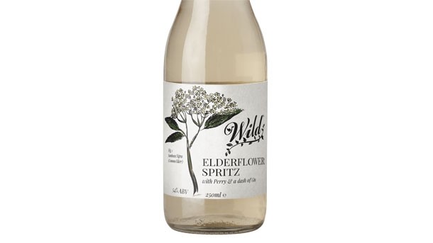 Elderflower Spritz: the 5.4% ABV drink is available in 250ml bottles