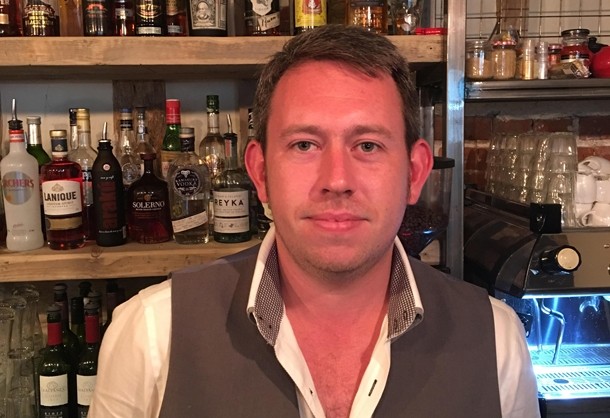General Manager of the Water Lane Bar and Restaurant, Kevin Concurran
