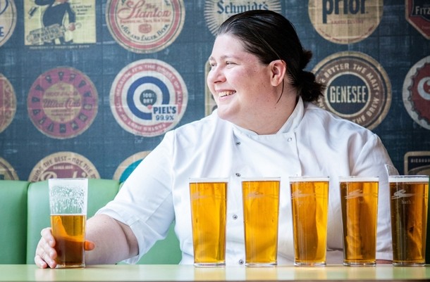 Alice Bowyer - executive chef, Bath Ales - one of those in the mentoring scheme