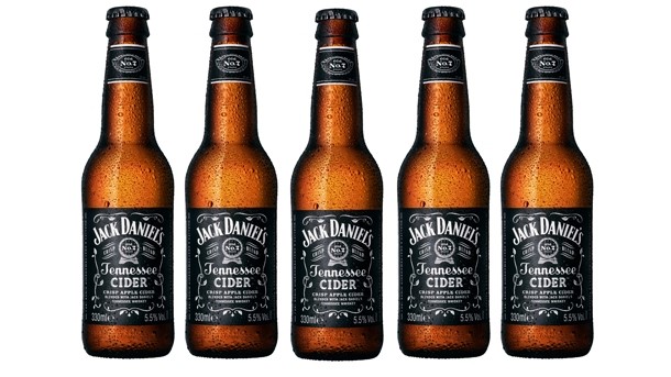 Innovative: Jack Daniel's Tennessee Cider will be avaialble in 330ml bottles