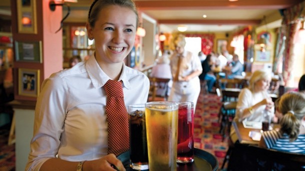 Customers "will tip if find waiter or waitress attractive"