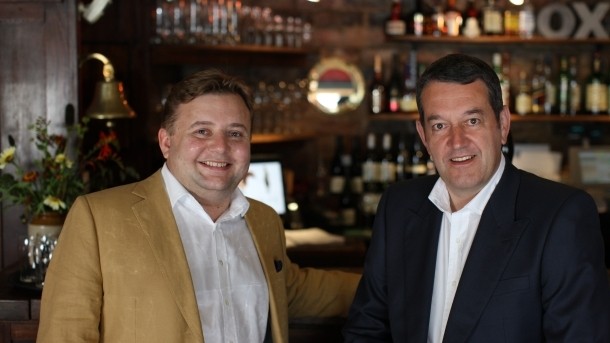 (L-R) Provenance Inns owners Michael Ibbotson and Chris Blundell