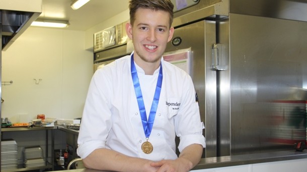 Liam Pope: competing for award was "great experience"
