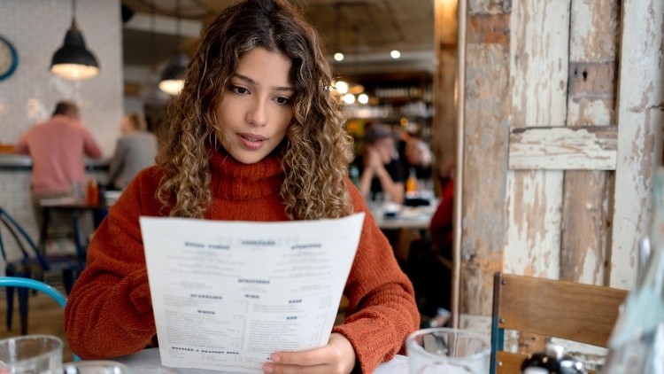 Healthy measure: 43% of those quizzed claim that claim calorie labelling on pub food would not influence their ordering habits (Image: Getty Images/Hispanolistic)