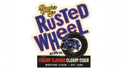 Westons launches Rosie’s Pig Rusted Wheel cherry cloudy cider