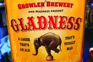 Gladness, brewed in collaboration with ska band Madness, is described as ‘a lager that’s an ale’.