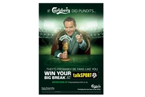Carlsberg teams up with Talksport to offer 'People's Pundit' job