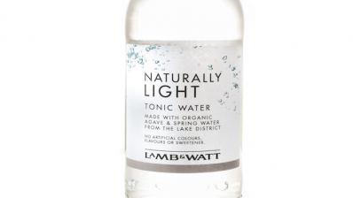 Light option: Lamb & Watt launches Naturally Light tonic water variant 