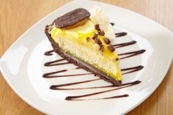Jaffa ice cream cake: A dessert on TCG's new bespoke menu