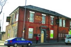 Up for sale: the Crown Hotel in Bury, Lancashire