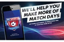 The new Sky Pub Challenge app aims to drive more footfall to pubs showing football