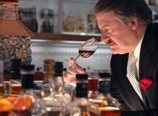 Master blender Richard Paterson tries out his creations