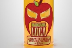 Manzana Loca is a blend of tequila, cider and lime