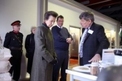 Saltaire Brewery was honoured by a visit from HRH the Princess Royal 