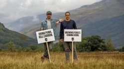 Insanely disappointing: BrewDog CEO hits back at claims Lost Forest project is 'doomed' (Pictured: Watt and co-founder Martin Dickie)   