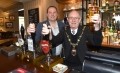 Garry Smith with Mayor of Kendal at The Gateway Inn