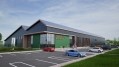 Ongoing commitment: Artists impression shows new Greene King brewery 