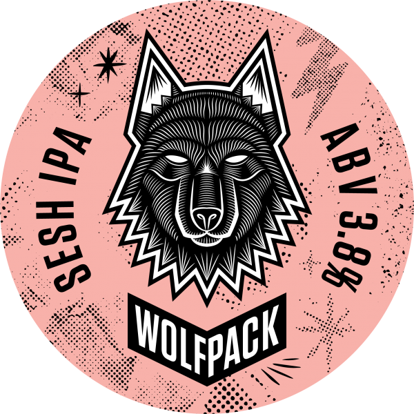 Wolfpack Sesh IPA Badge