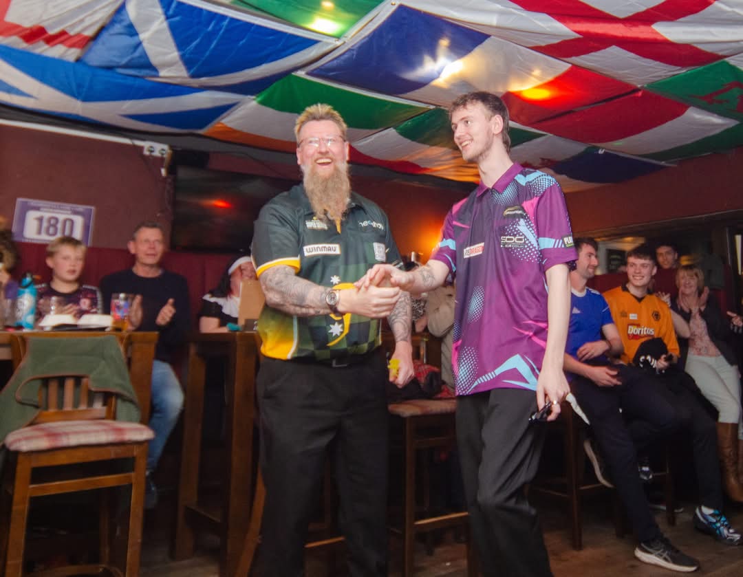 Beeswing Pub darts fundraiser
