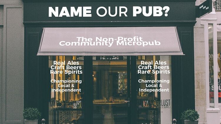 Public given the chance to name new non-profit micropub
