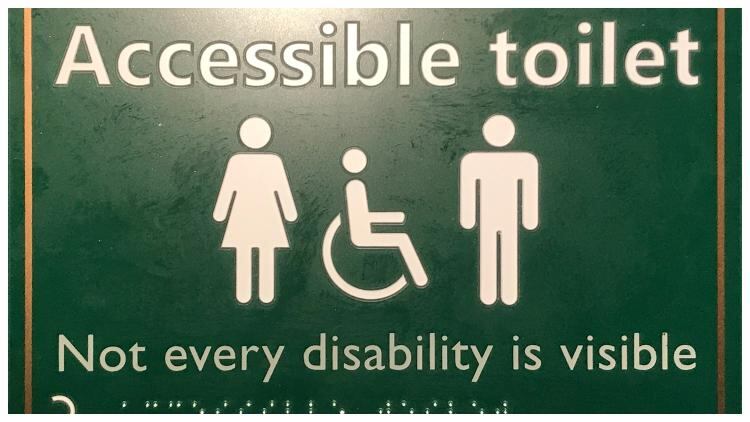 GK’s toilet signage to raise awareness of invisible disabilities 