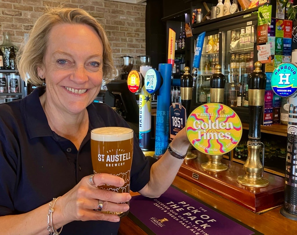 St Austell Brewery head brewer and director of brewing Georgina Young