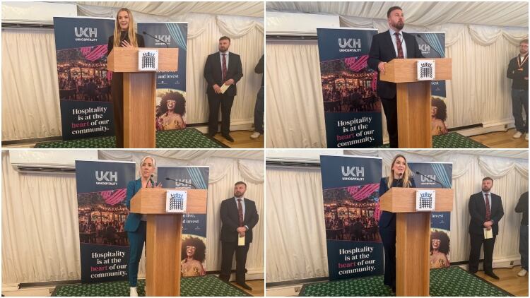 (Pictured L-R: Kate Dearden MP, Chris Webb MP, Daisy Cooper MP, Julia Lopez MP)