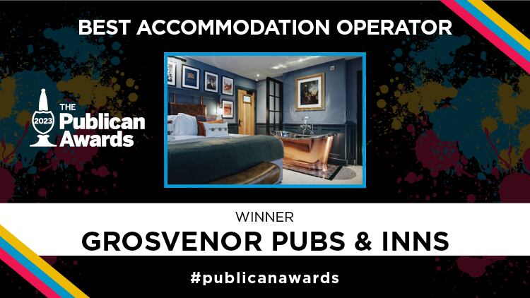 Best Accommodation Operator winner: Grosvenor Pubs