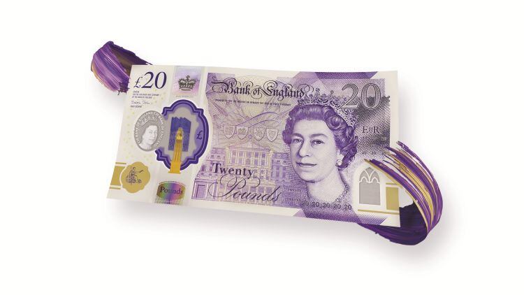 Paper £20 to be withdrawn in 2022