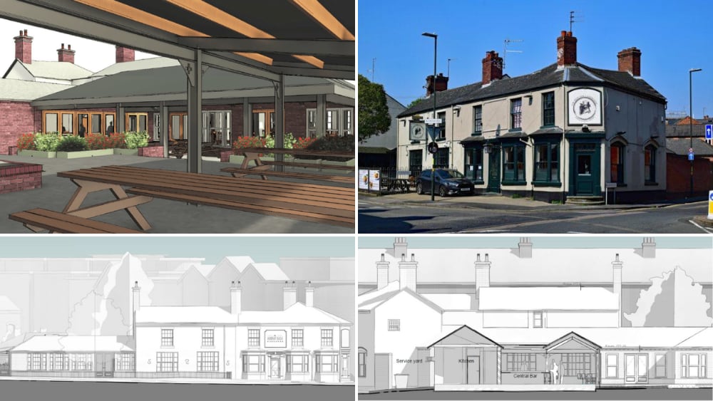 Joule's Brewery's the New Inn, Harborne, and some of the design plans after gaining planning permission for its £2m upgrade