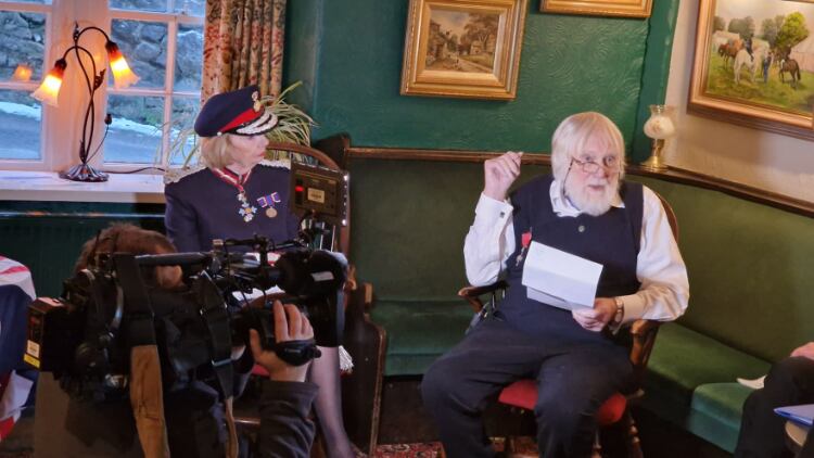 Community pub hosts MBE awarding ceremony