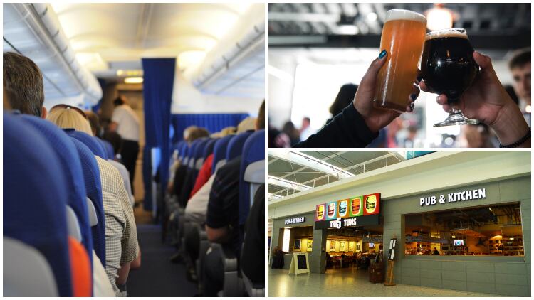 Evidence call on airport drinking