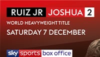 It’s a Knock-Out! Sky Sports Box Office has ring side seats as almost 1 million boxing fans flocked to pub to watch Joshua’s fight against Joseph Parker last year