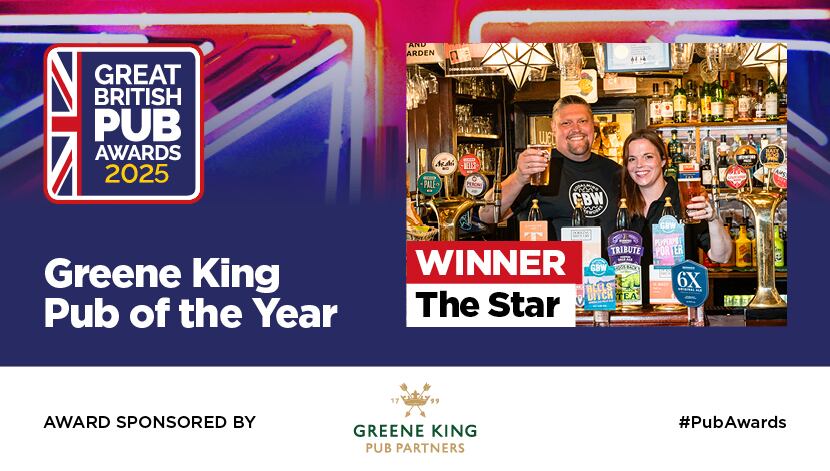 The Star in Godalming named Greene King Pub of the Year
