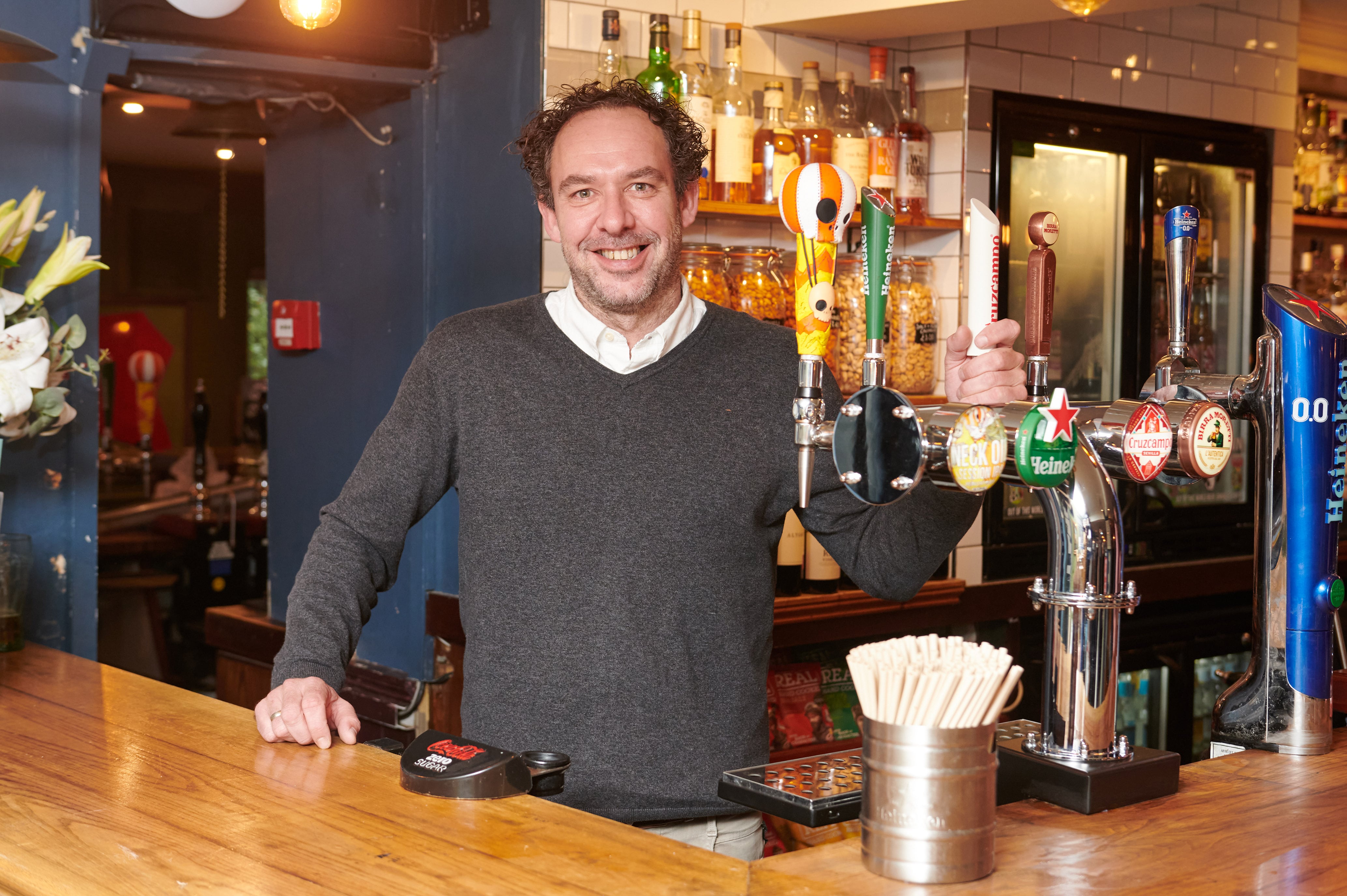 Pete Mann of The Engineer, Harpenden, Herts