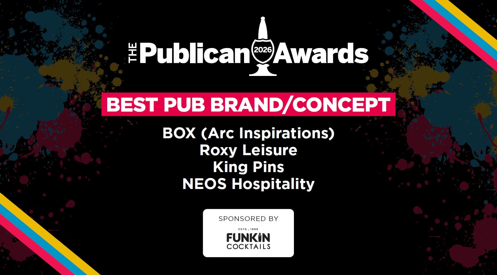 Publican Awards 2026 Best Pub Brand/Concept finalists