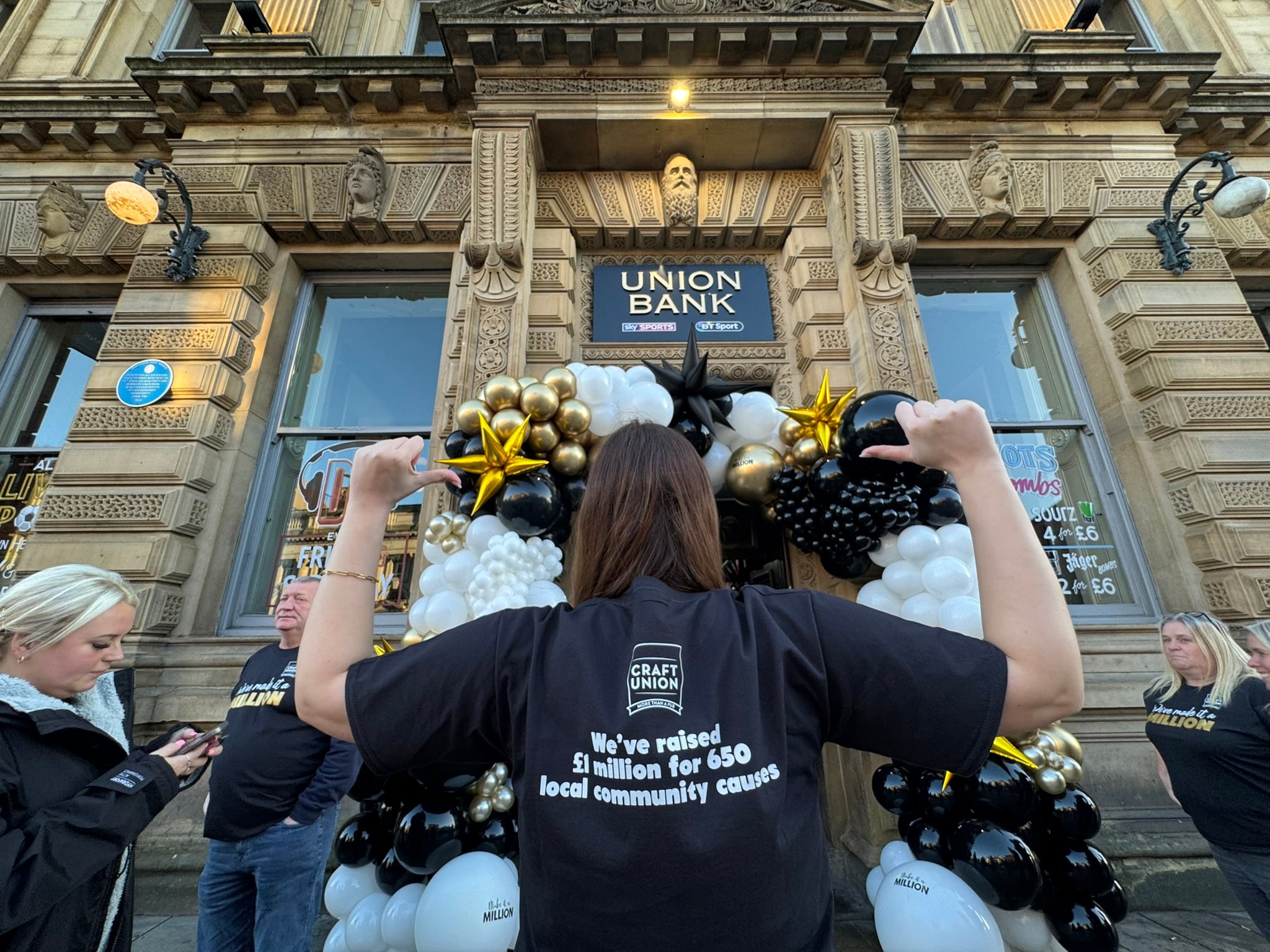 Craft Union pub company raises £1m for community  causes