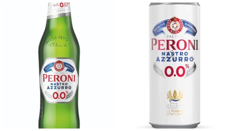 Peroni Nastro Azzurro launches 0.0% with £17m marketing spend