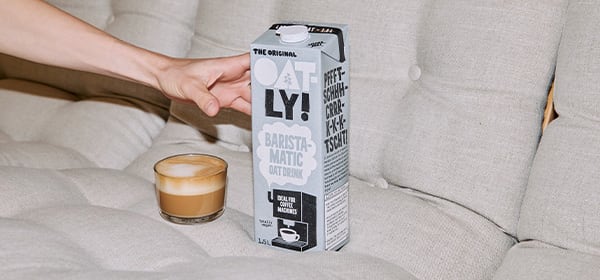Oatly Barista-matic carton