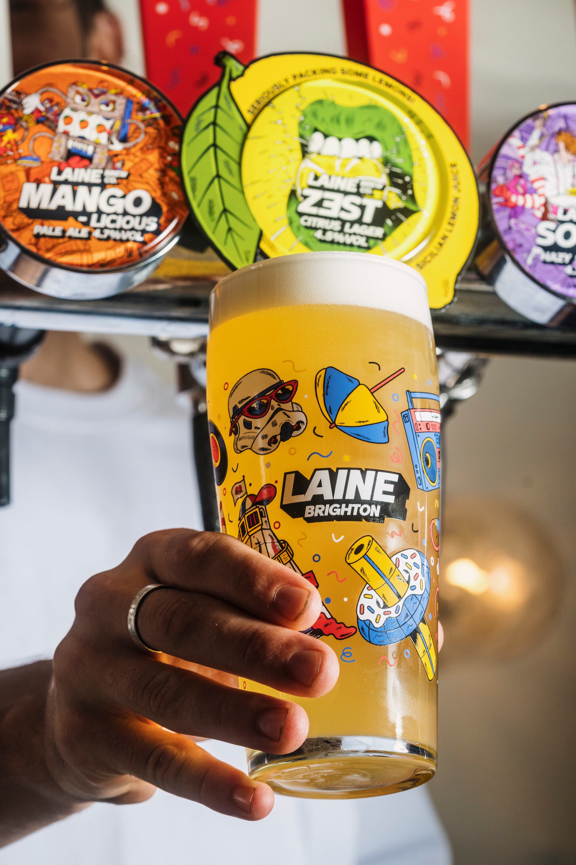 Laine sign deal with Keystone to shift beer production away from core business