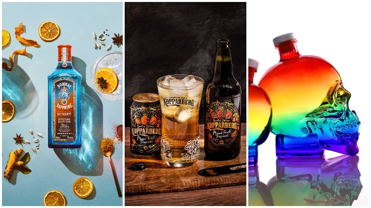 Summer serves: seasonal launches from Bombay Sapphire, Kopparberg and Crystal Head Vodka