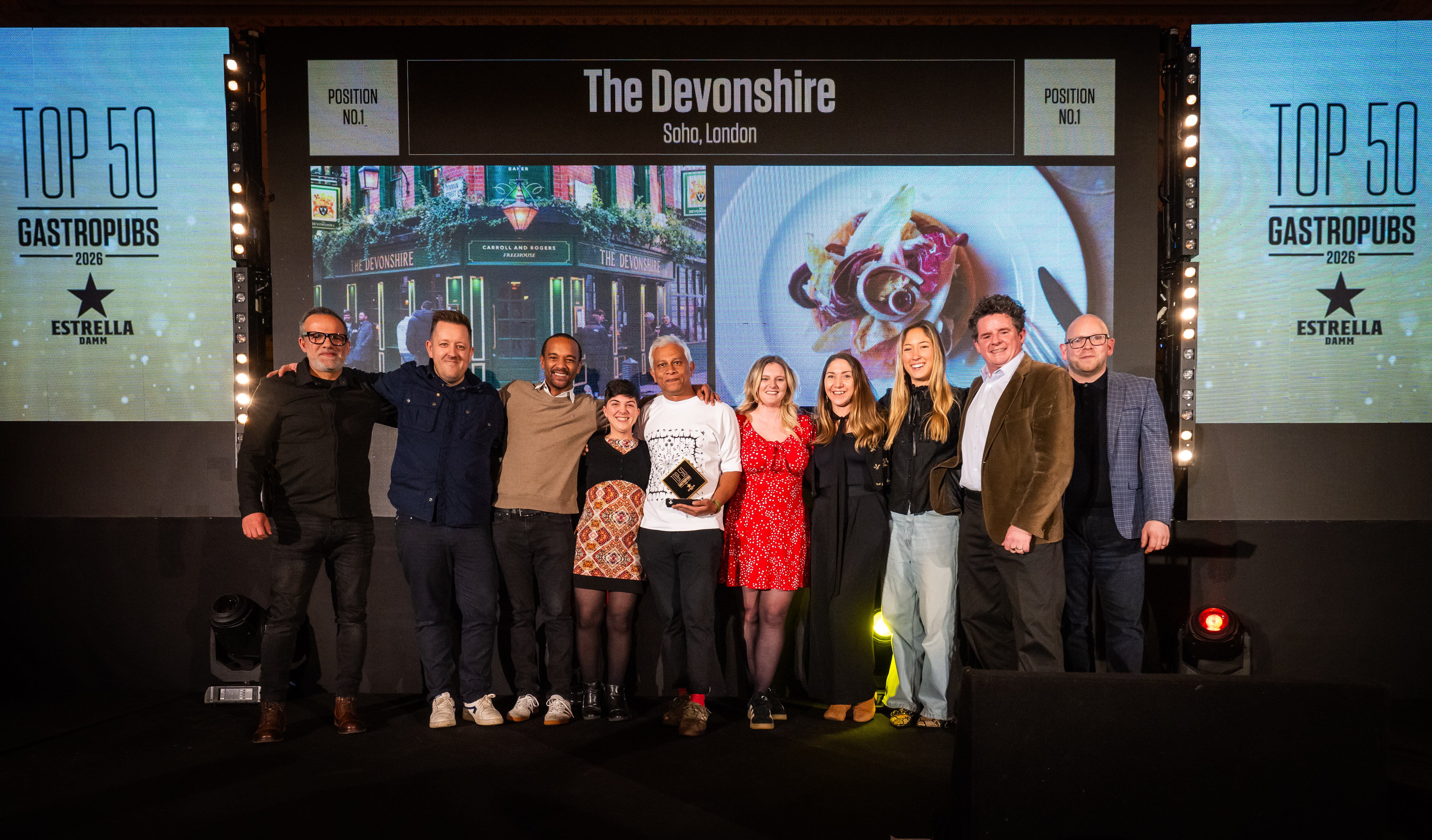 The Devonshire in Soho named best gastropub in the country
