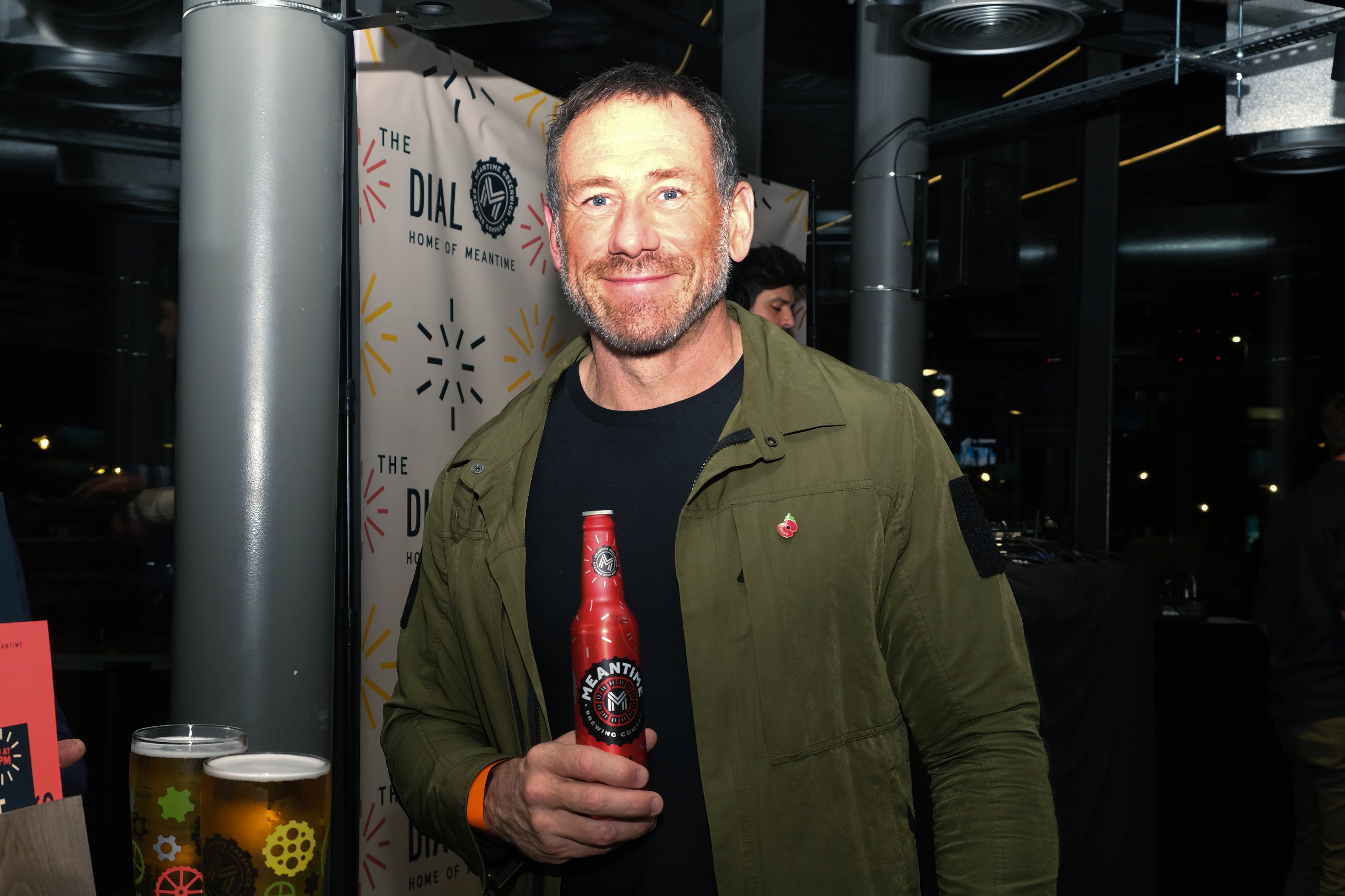 Jason Fox at the Dial - the Home of Meantime in North Greenwich next to the O2 arena