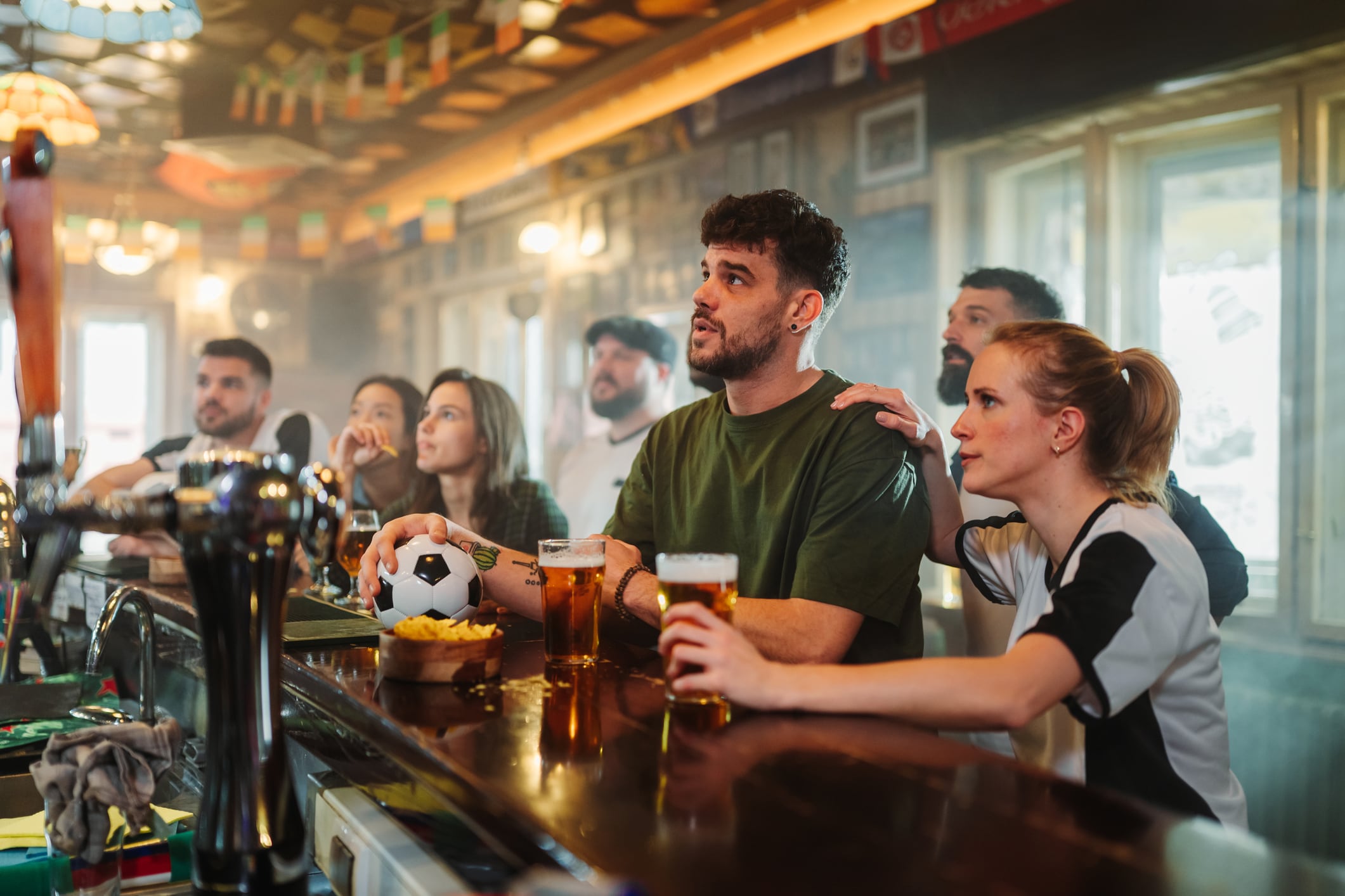Pubgoers visiting on-trade in July helped drive strongest month