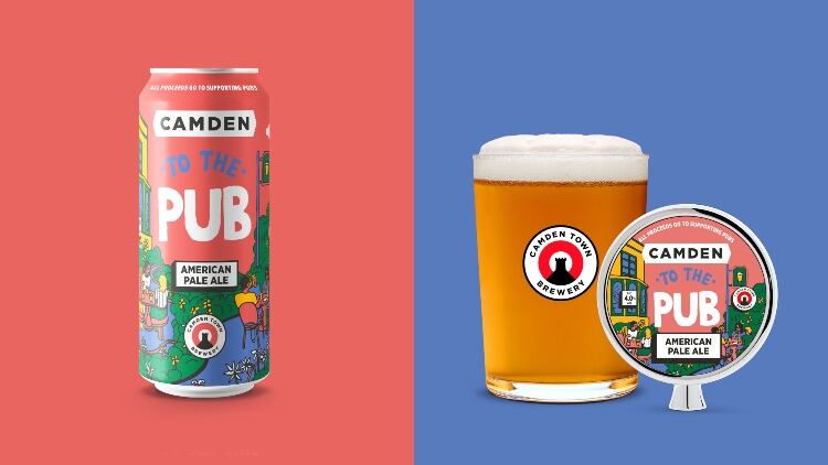 Camden Town Brewery to donate 260,000 pints of new brew to post-lockdown pubs